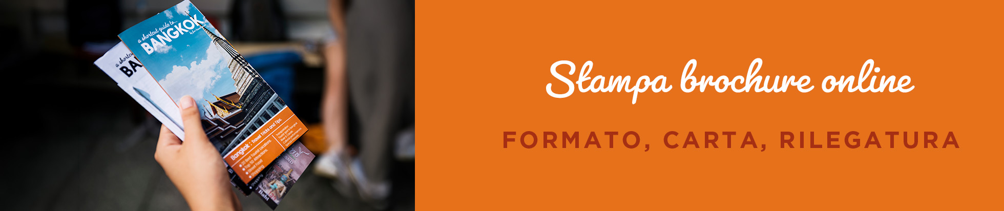 Stampa brochure online: come scegliere formato, carta e rilegatura